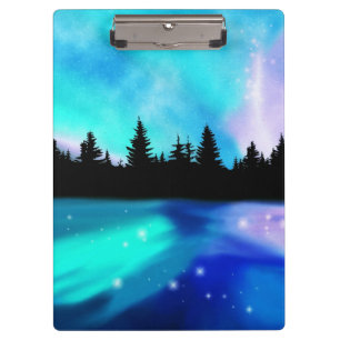 Reflektionen am Tag Zwischenablage Klemmbrett