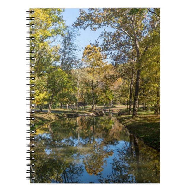 Reflektionen an der Dogwood-Bucht Notizblock (Vorderseite)