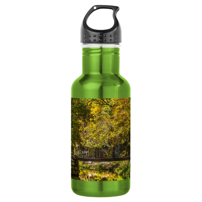 Reflektionen Beginnen schmerzhafter Wasserflasche (Vorderseite)