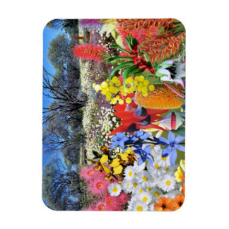 REFLEKTIONEN DER australischen Wildblumen OZ Magnet