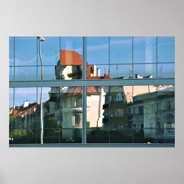 Reflektionen Fotografie Poster (Vorne)