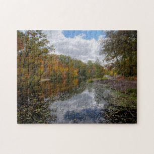 Reflektionen im Herbst Puzzle