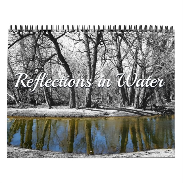 Reflektionen im Kalender der Wassernatur (Titelbild)