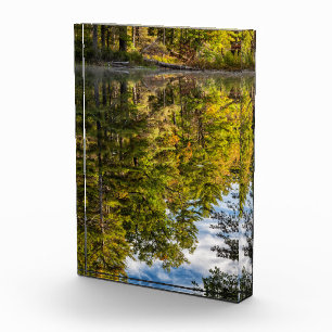 Reflektionen im Rotadlersee   Weiße Berge Fotoblock