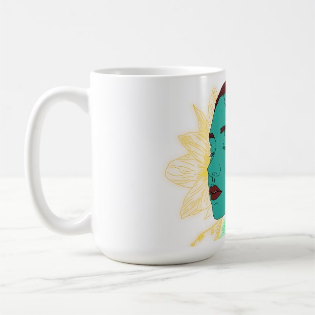 Reflektionen innerhalb von Artwork Kaffeetasse (Links)