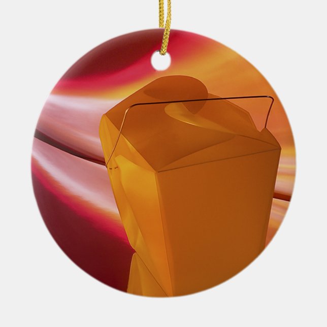 Reflektionen Keramikornament (Vorne)