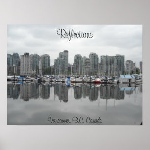 Reflektionen - Vancouver, B.C. Poster