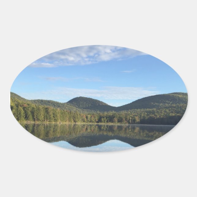 Reflektionskleber Ovaler Aufkleber (Vorderseite)