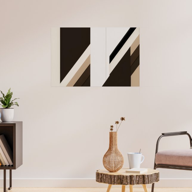 Reflektive Harmonie Poster (Wohnzimmer 3)