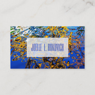 © Reflektive Wasserarme Abstrakte Fotografie Ar Visitenkarte