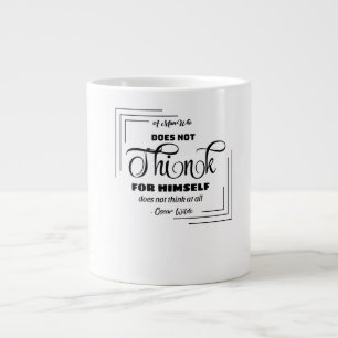 Reflektiver Tee-Cup Jumbo-Tasse
