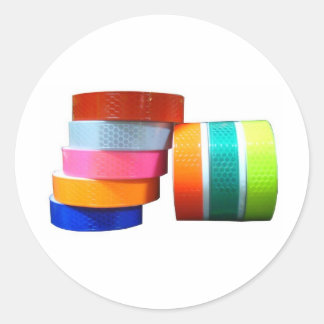 Reflektorreflektierende PVC-Aufkleber-Tape-Reflekt Runder Aufkleber