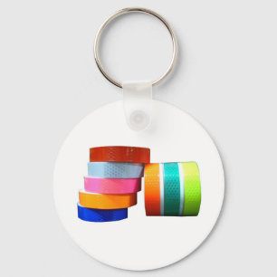 Reflektorreflektierende PVC-Aufkleber-Tape-Reflekt Schlüsselanhänger