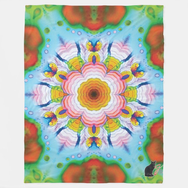 Reflex Kaleidoskop Fleece Blanket (Vorderseite)