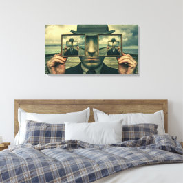 Reflexibilität Leinwanddruck