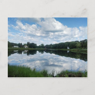 Reflexion auf der Rhode Island (RI) der Postcard Postkarte