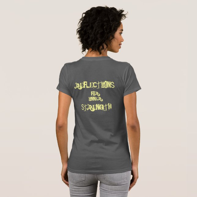 Reflexion der inneren Stärke T-Shirt (Schwarz voll)