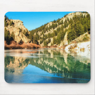 Reflexion in Elevenmile Schlucht Mousepad