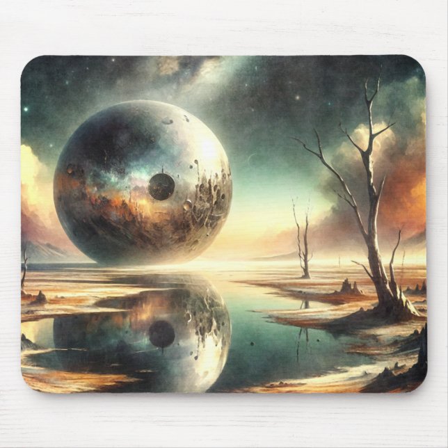 Reflexion über Chaos Mousepad (Vorne)