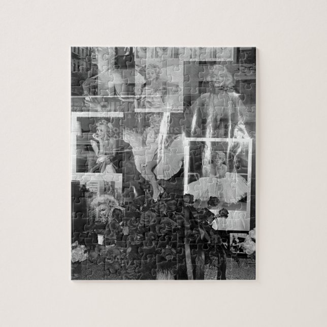 Reflexion von Marilyn Puzzle (Vertikal)