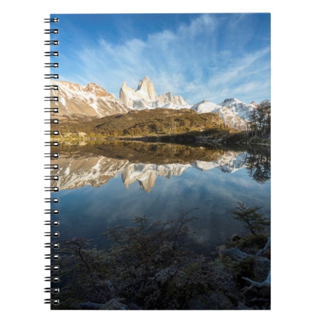 Reflexion von Patagonia Notizblock (Vorderseite)
