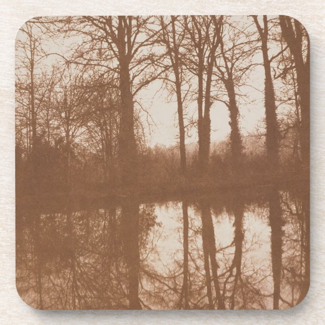 Reflexionen, 1843 (Sepia-Foto) Untersetzer (Vorderseite)