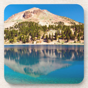 Reflexionen am Helen Lake, Lassen Volcanic Untersetzer