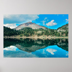 Reflexionen am Lake Helen Poster