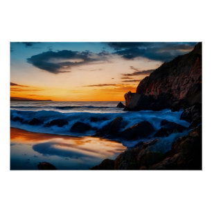 Reflexionen der Dämmerung Poster