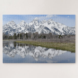 Reflexionen des großartigen Tetons - 20x30 - 1014 Puzzle