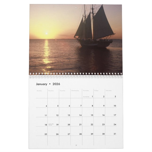 Reflexionen durch Scott S. Jones 2013 Kalender (Jan 2026)