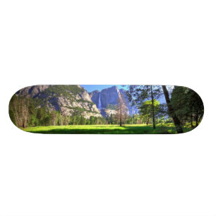 Reflexionen von Fällen Skateboard