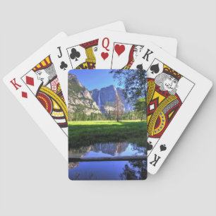 Reflexionen von Fällen Spielkarten