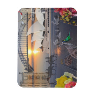 Reflexionen VON Port Arthur Unze Sydney Magnet