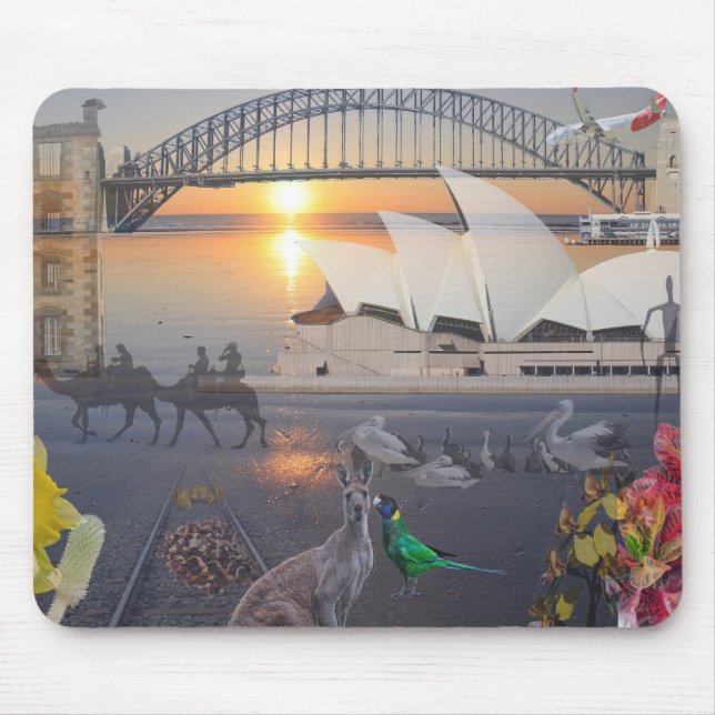 Reflexionen VON Port Arthur Unze Sydney Mousepad (Vorne)