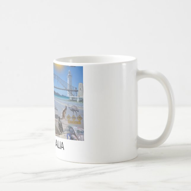 REFLEXIONEN VON UNZE    AUSTRALIEN TASSE (Rechts)