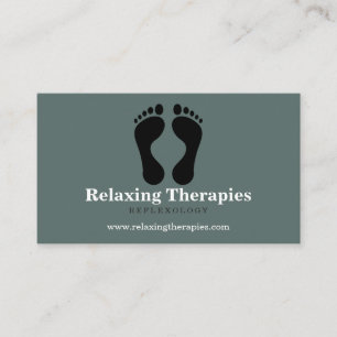 Reflexzonenmassage Visitenkarte