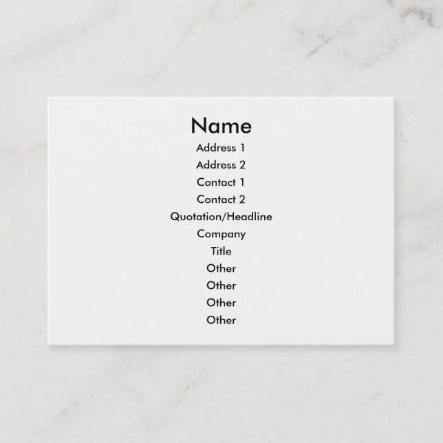 Reflexzonenmassage-Visitenkarte Visitenkarte (Vorderseite)