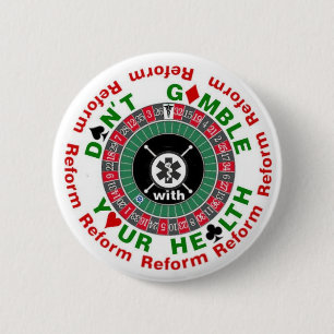Reform-Gesundheitswesen Button