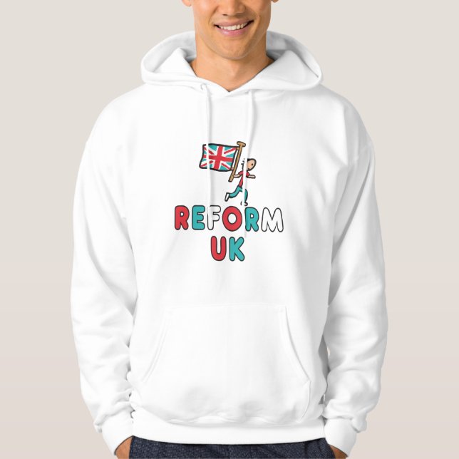 Reform UK Hoodie (Vorderseite)