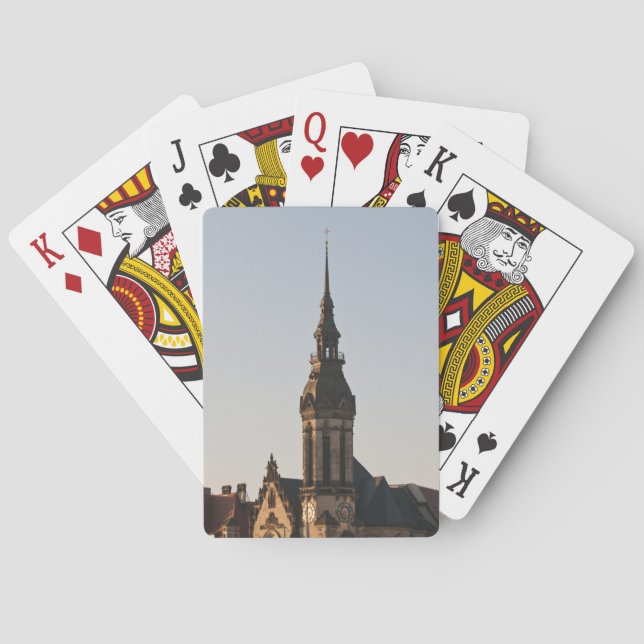 Reformierte Kirche Leipzig, Deutschland Spielkarten (Rückseite)