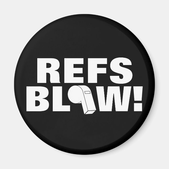 Refs blasen! magnet (Vorne)
