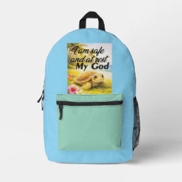 Refuge in Grace Bedruckter Rucksack