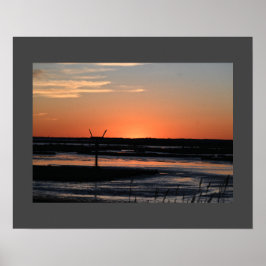 Refugium Waterscape Sunset Poster