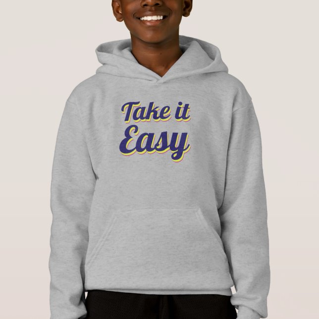 Reg dich nicht auf hoodie (Vorderseite)