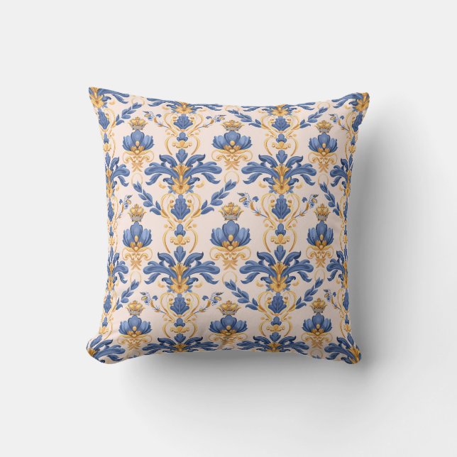Regal Bloom Tapestry Princesscore Kissen (Vorderseite)