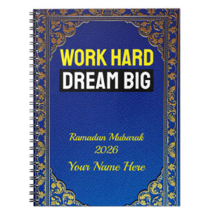 Regal Blue Buchcover 2026 Notizblock