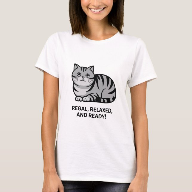 Regal British Shorthair T-Shirt (Vorderseite)