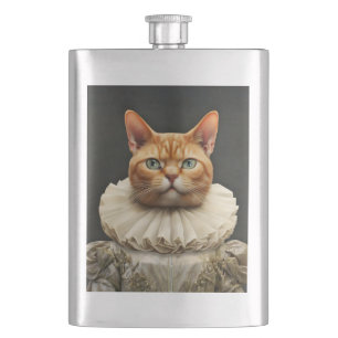 Regal Cat Flachmann