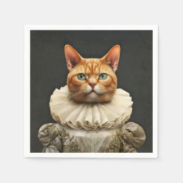 Regal Cat Serviette